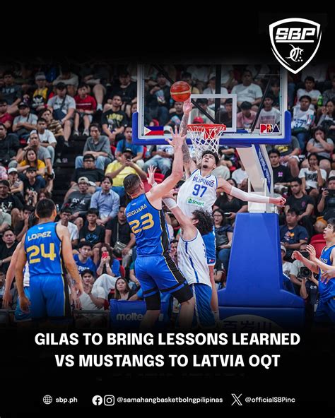 how to go to philsports arena|Gilas to bring lessons learned vs Mustangs to Latvia OQT .